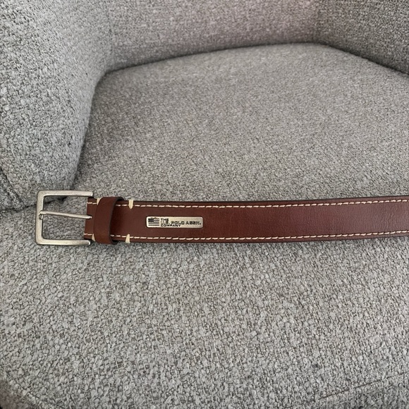 Women Brown Leather Belt - Picture 3 of 4